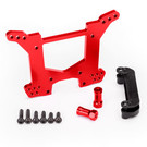 Traxxas TRA6738R  Red Alu Rear Shock Tower: Rustler 4x4 & Hoss 4x4