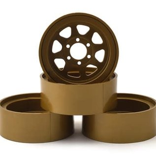 Team Associated ASC42100  Enduro Method 701 Trail Series 1.9" Beadlock Wheels (Bronze) (4)