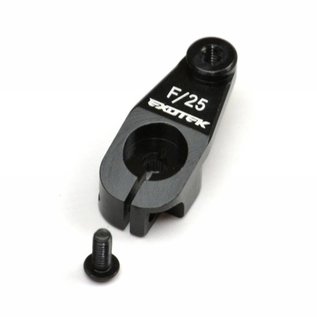 Exotek Racing EXO1547BLK AE B6 25T Black Heavy Duty Servo Horn, 7075 Futaba