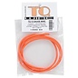 TQ Wire TQW1330  13 Gauge Super Flexible Wire- Orange 3'