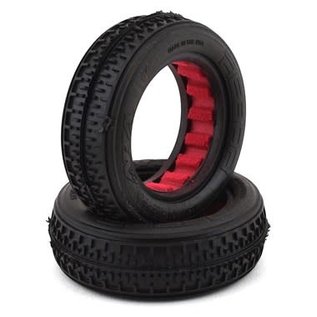 AKA Racing AKA13208VR  1:10 Buggy Rebar 2wd Front w/ Red Inserts (2) (Super Soft)