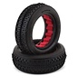 AKA Racing AKA13208VR  1:10 Buggy Rebar 2wd Front w/ Red Inserts (2) (Super Soft)