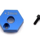 Custom Works R/C CSW7259 Front axle hex spacer + 3mm offset