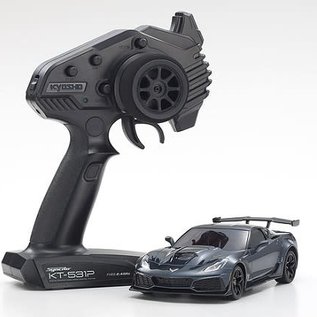 Kyosho KYO32334GM  Mini-Z RWD Corvette ZR1 Shadow Gray Metallic w/ LED Lights