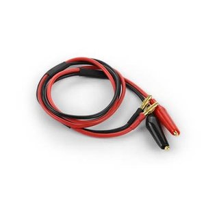 Hudy HUD104092  600mm Charging Cable w/ 4mm Banana Plugs & Clips