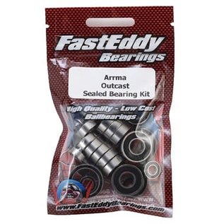 FastEddy Bearings TFE4495  FastEddy Arrma Outcast Complete Sealed Bearing Kit