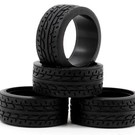 Kyosho MZW37-30  MINI-Z 8.5mm Racing Radial Tires 30° Shore (4)