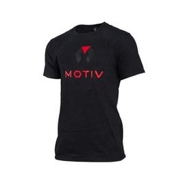 MOTIV MOV5050 "MOTIV" Signature Small Short Sleeve T-Shirt, Black
