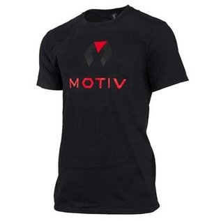 MOTIV MOV5052  "MOTIV" Signature Large Short Sleeve T-Shirt, Black