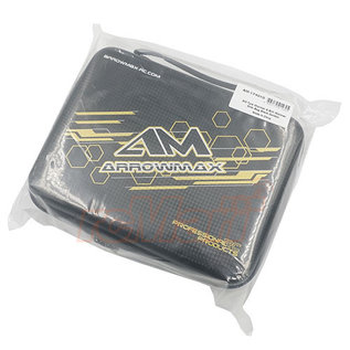 Arrowmax AM-174010  1:10 Tire Warmer & Battery Warmer w/ Black Golden Bag