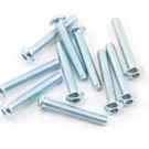 Xray XRA902319  XRAY 3x18mm Button Head Hex Screw (Left Hand Thread) (10)