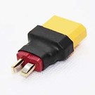 APS Racing APS93022  Deans T-Plug Male to XT90 Female Wireless Adapter (1)
