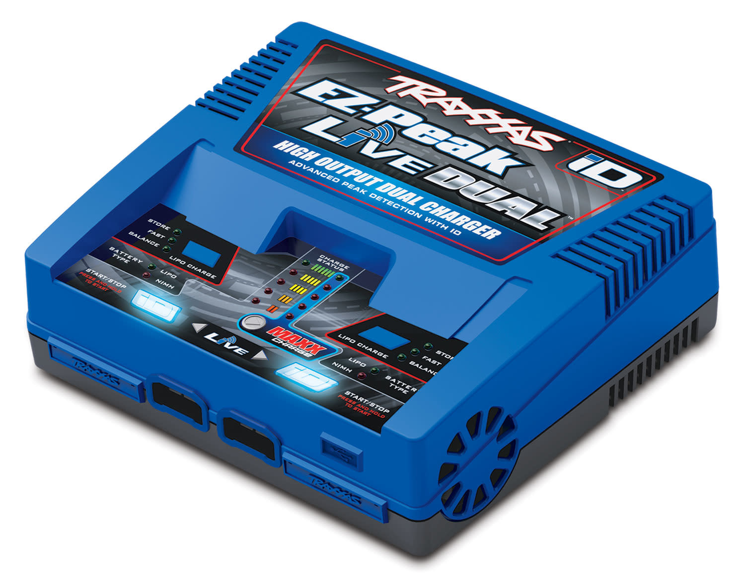 Traxxas 2970 Ez-peak Plus - Cargador Rápido Nimh/lipo De 4 Amperios Con Traxxas 2970 Ez-peak Plus - Cargador Rápido Nimh/lipo De 4 Amperios Con