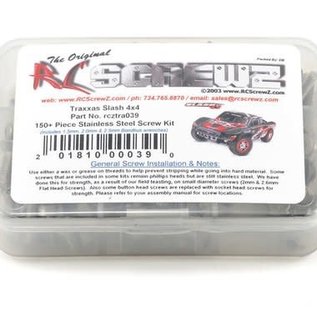 RC SCREWZ RCZTRA039  RC Screwz Traxxas Slash 4x4 Stainless Steel Screw Kit
