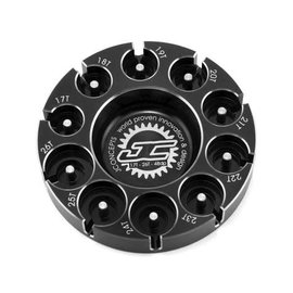 J Concepts JCO2586-2  JConcepts Aluminum 48P Pinion Puck Modified Range (Black)