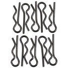 Axial Racing AXA1059  Body Clip 6mm Black (10)  AXIC1059