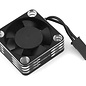 Protek RC PTK-2111  ProTek RC 30x30x10 Aluminum High Speed HV Cooling Fan (Silver/Black)