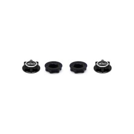 Arrowmax AM-030005-B Alu 1/8Th Wheel Nuts Closed End / Lightweight (Black) (4) 030005B
