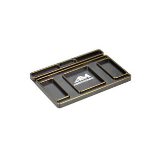 Arrowmax AM-174003 AM Alu Tray For Set-Up System & LED Pit Lamp Black Golden