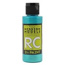 Mission Models MIOMMRC-035  Iridescent Turquoise Acrylic Lexan Body Paint (2oz) 035