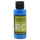 Mission Models MIOMMRC-047  Fluorescent Racing Blue Acrylic Lexan Body Paint (2oz) 047