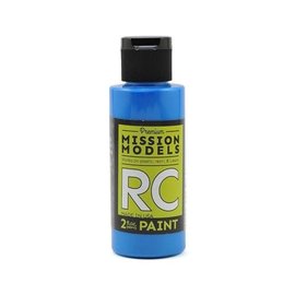 Mission Models MIOMMRC-047  Fluorescent Racing Blue Acrylic Lexan Body Paint (2oz)