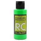 Mission Models MIOMMRC-048  Flourescent Racing Green Acrylic Lexan Body Paint (2oz) 048