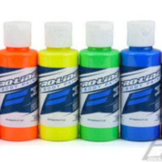 Proline Racing PRO6323-03  Pro-Line RC Body Airbrush Paint Fluorescent Color Set (6)