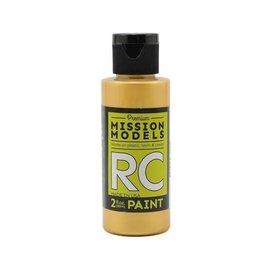 Mission Models MIOMMRC-020  Pearl Gold Acrylic Lexan Body Paint (2oz)