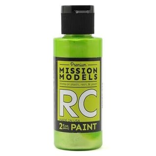 Mission Models MIOMMRC-028  Pearl Lime Acrylic Lexan Body Paint (2oz)