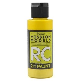 Mission Models MIOMMRC-033  Iridescent Yellow Acrylic Lexan Body Paint (2oz)