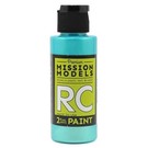 Mission Models MIOMMRC-034  Iridescent Teal Acrylic Lexan Body Paint (2oz) 034