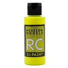 Mission Models MIOMMRC-043  Fluorescent Racing Yellow Acrylic Lexan Body Paint (2oz) 043