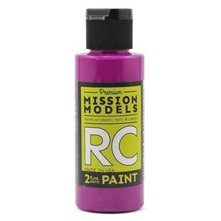 Mission Models MIOMMRC-049  Fluorescent Racing Violet Acrylic Lexan Body Paint (2oz)