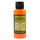 Mission Models MIOMMRC-050  Fluorescent Racing Bright Orange Acrylic Lexan Body Paint (2oz) 050