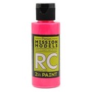 Mission Models MIOMMRC-051  Fluorescent Racing Pink Acrylic Lexan Body Paint (2oz) 051
