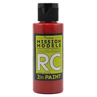 Mission Models MIOMMRC-054  Translucent Red Acrylic Lexan Body Paint (2oz)