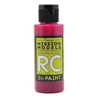Mission Models MIOMMRC-058  Translucent Pink Acrylic Lexan Body Paint (2oz)