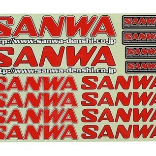 Sanwa SNW107A90533A  Sanwa/Airtronics Decal Sheet