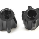 J Concepts JCO2401  Aluminum 25mm Offset Tribute Wheel Adaptor (Black) (2)