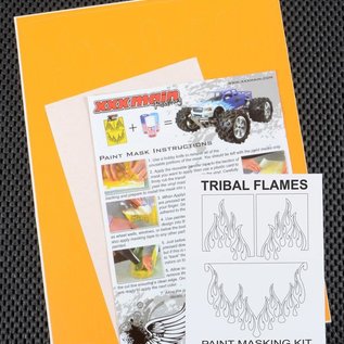 XXX Main M055L Tribal Flames Paint Mask Kit