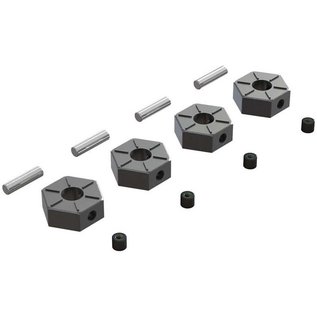 Arrma ARAC9743  AR310816  Wheel Hex Metal 12mm (4) Big Rock Crew ARAC9473