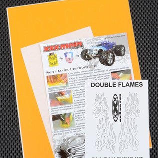 XXX Main M025L Double Flames Paint Mask Kit