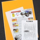 XXX Main M004L Flames Paint Mask Kit
