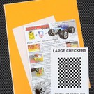 XXX Main M007L Large Checkers Paint Mask Kit