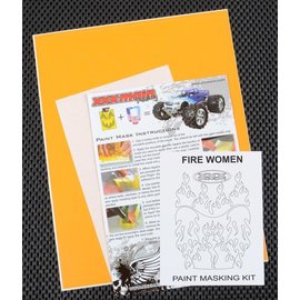 XXX Main M053L Fire Women Paint Mask Kit