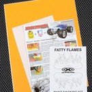 XXX Main M021L Fatty Flames Paint Mask Kit