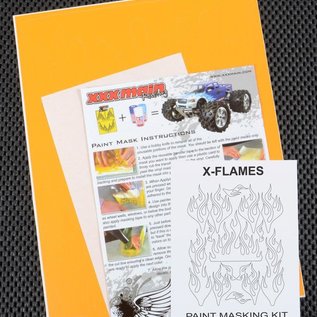 XXX Main M062L X Flames Paint Mask Kit