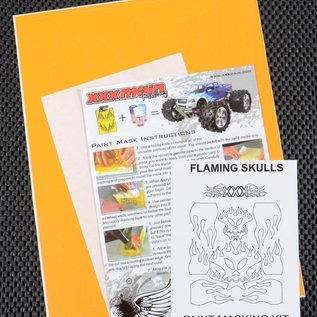 XXX Main M009L Flaming Skulls Paint Mask Kit