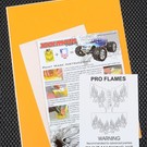 XXX Main M060L Pro Flames Paint Mask Kit